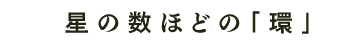 星の数ほどの「環｣